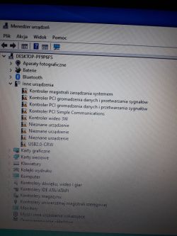 Brak połączenia sieciowego na laptopie po instalacji nowego dysku SSD