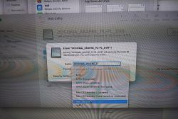Formatting USB Drive in Mac Disk Utility Disk Utility window for formatting a USB drive on a Mac.