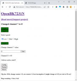 [BK7231T] My HTTP server, configurator, MQTT support from Home Assistant