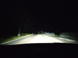 Skoda Superb 2 - nowe żarniki, kiepska widoczność podczas deszczu