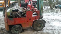 Identyfikacja modelu wózka widłowego przerobionego elektryka Balcancar