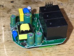 WiFi włącznik światła DIGOO DG-S601 - wnętrze, role pinów, Tasmota WiFi włącznik światła DIGOO DG-S601 - wnętrze, role pinów, Tasmota