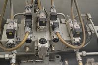 Prasa krawędziowa - podłączenie hydrauliki, elektryki Prasa krawędziowa - podłączenie hydrauliki, elektryki