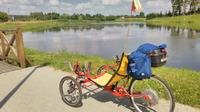 Rower trójkołowy poziomy wspomagany elektrycznie Rower trójkołowy poziomy wspomagany elektrycznie
