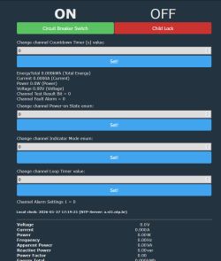 TOMZN 63A BL0942 Breaker Configuration with Meter Using Tuya and BK7231N Module NOT WORKING