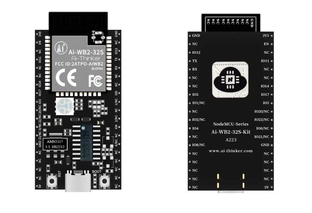 Moduły AI Thinker Ai-WB2 Wyposażone W Mikrokontroler BL602 RISC-V Z ...