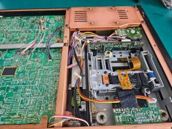 Regeneracja mechaniki Sony CDP-502ES - wymiana układu optycznego