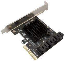 PCIe to 6x SATA adapter, model SU-SA3026.