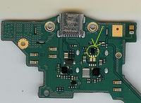 Samsung SM-T211 Tablet: Identifying U505 Component on Circuit Board Drawing