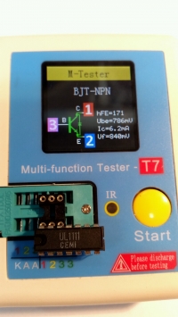 Tester elementów elektronicznych M328, LCR-T4.
