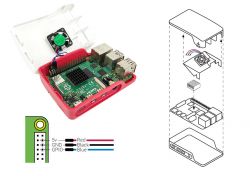 Raspberry Pi 4 Case Fan - wentylator do oficjalnej obudowy Rasbperry Pi 4 Raspberry Pi 4 Case Fan - wentylator do oficjalnej obudowy Rasbperry Pi 4