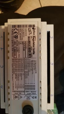 Brak napędu podajnika ślimakowego pieca EcoMax 800 R1 Brak napędu podajnika ślimakowego pieca EcoMax 800 R1