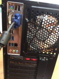 New Computer Monitor Not Displaying: Friend-Built PC & Monitor Connection Issues