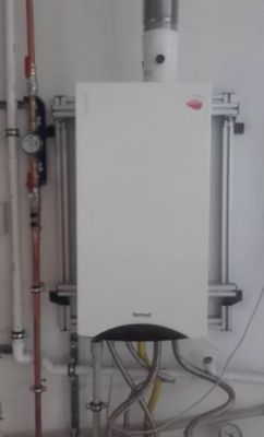 Kocioł TERMET Ecocondens Gold-20 + Analizator spalin LMBD4 PLC . Kocioł TERMET Ecocondens Gold-20 + Analizator spalin LMBD4 PLC .