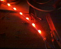 Renifer oświetlony diodami LED. Hermetyczny, na 12V DC. Renifer oświetlony diodami LED. Hermetyczny, na 12V DC.