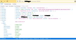 Screenshot of a JSON panel showing status data from an IoT device using OpenBK7231N