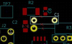 Jak usunąć w programie KICAD fragment PCB Silkscreen?