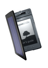 SolarKindle - etui z lampką i ładowarką słoneczną dla Kindle