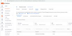 Screenshot of the Tuya IoT platform page with the Devices tab for the Presence sensor.
