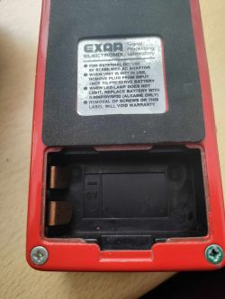 Nie działający efekt gitarowy Distorton DS-02 Exar - możliwe uszkodzenie diody