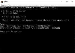 [QEMU IA-64] Windows XP Itanium na hoście Windows