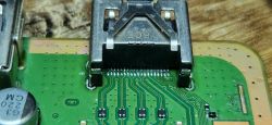 PS4 Pro bez obrazu po wymianie HDMI i układu Panasonica - co dalej?