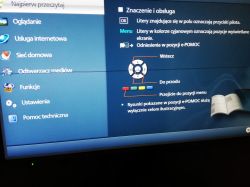 Panasonic TX-L42ET60B - cienkie paski ciemne lub białe na dolnej połowie ekranu