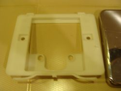 Photo of a mounting frame for a Cersanit flush button.