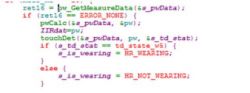 Code for Calculating Heart Rate from Sensor Program code calculating heart rate sensor data.