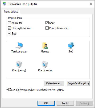 Windows 10 Zmien Ikony Pulpitu Z Uzyciem Skryptu Bat