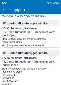 VW Tiguan 1.5 TSI 2020 chip 165 KM - tryb awaryjny, czy turbo uszkodzone?