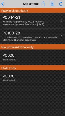 mazda 3 1.6 diesel 109 KM - błąd przepływomierza i sondy lambda mazda 3 BL 1.6 d