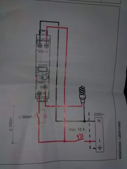 Zamiana przekaźnika bistabilnego BIS413 na Legrand PB441 - brak reakcji na wyłączniki