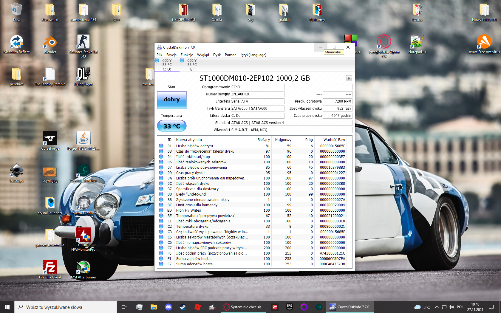 Klonowanie systemu z HDD na SSD Macrium Reflect Brak bootowania, kod