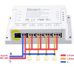 Sonoff 4CH Setup for Sequential Solenoid Valve Operation in Garden