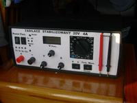 Zasilacz stabilizowany 0-20V 0-4A Zasilacz stabilizowany 0-20V 0-4A