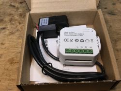 Current and voltage meter in a box.