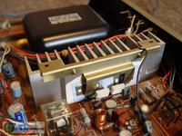 Wega v120/Sony TA-F30 - grzeją się końcówki mocy.