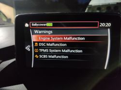 Mazda 3 2.2 diesel 2016 - Błędy na wyświetlaczu, jak je naprawić?