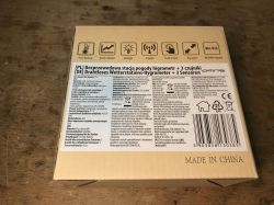 Stacja pogodowa (temperatura+wilgotność) RF z trzema czujnikami - EN8822-D