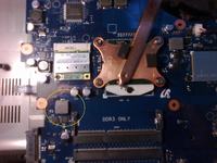Samsung R540 - Laptop nie uruchamia się po konserwacji układu chłodzenia