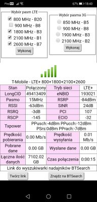 Huawei B818 LTE Cat19 ile agreguje pasm i w jakich pasmach mogę go łączyć