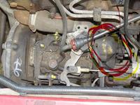 Jak wymienić elektrozawór STOP w Ford Escort 1.8 TD bez demontażu pompy?