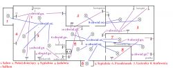 Plan instalacji elektrycznej na budynku jednorodzinnym, proszę o sprawdzenie ;) Plan instalacji elektrycznej na budynku jednorodzinnym, proszę o sprawdzenie ;)