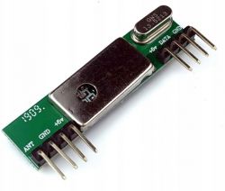 Moduł transmisji bezprzewodowej 433 MHz z pinami