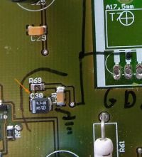 Bemer - Uszkodzona dioda smd zabezpieczająca tranzystor BUZ11