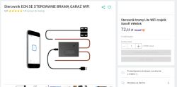 [ESP8285] SE831L intelligent garage door controller - interior, analysis