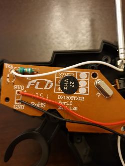 Gdzie kupić/zamienić pilot do autka dziecięcego DX1206?