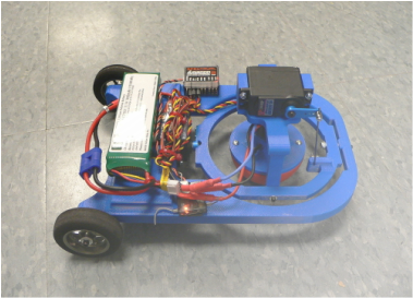 Pojazd z wielokierunkowym napędem - efekt drukarki 3D