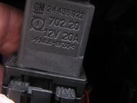 Opel Zafira 2004 1.8 125KM - funkcja przekaźnika nad pompą ABS?